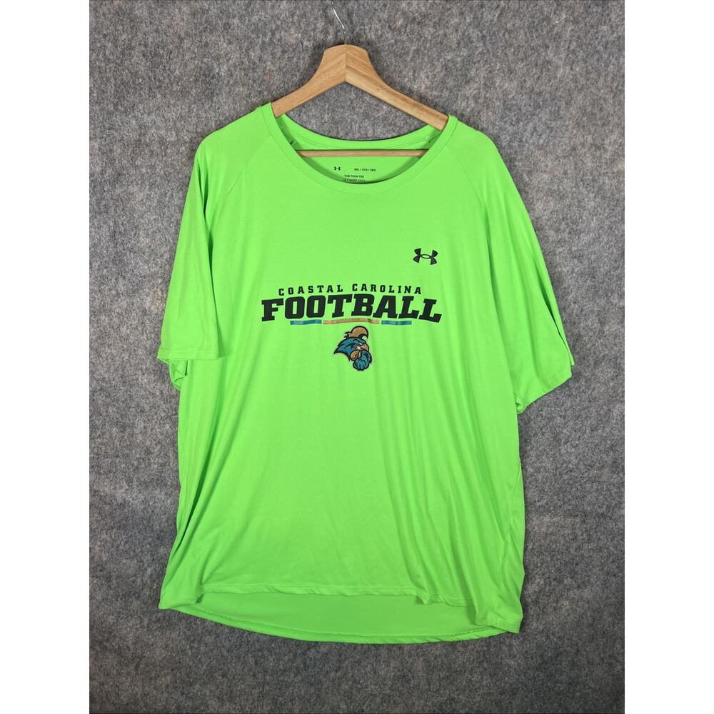 Coastal Carolina Chanticleers Football UA “The Tech Tee” Shirt Mens 3XL